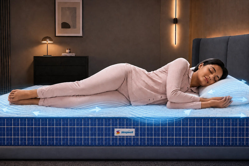 COOLER AND BETTER VENTILATED SLEEP