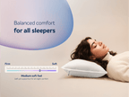 Huggs Classic Compact Soft Fibre-Fill Pillow