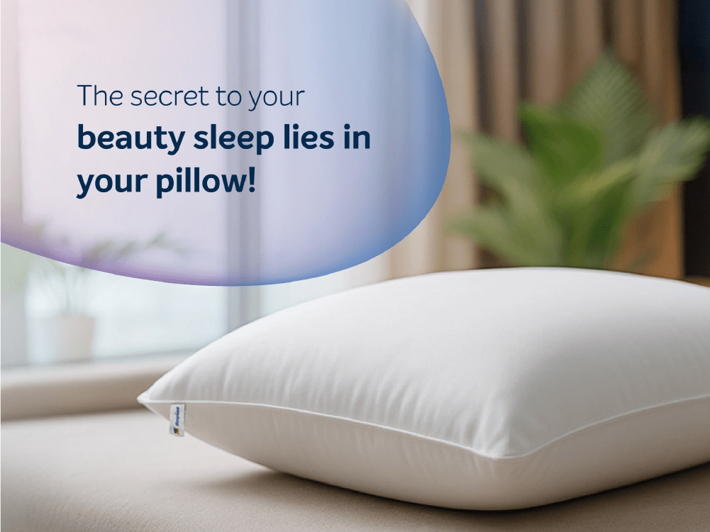 Huggs Classic Compact Soft Fibre-Fill Pillow