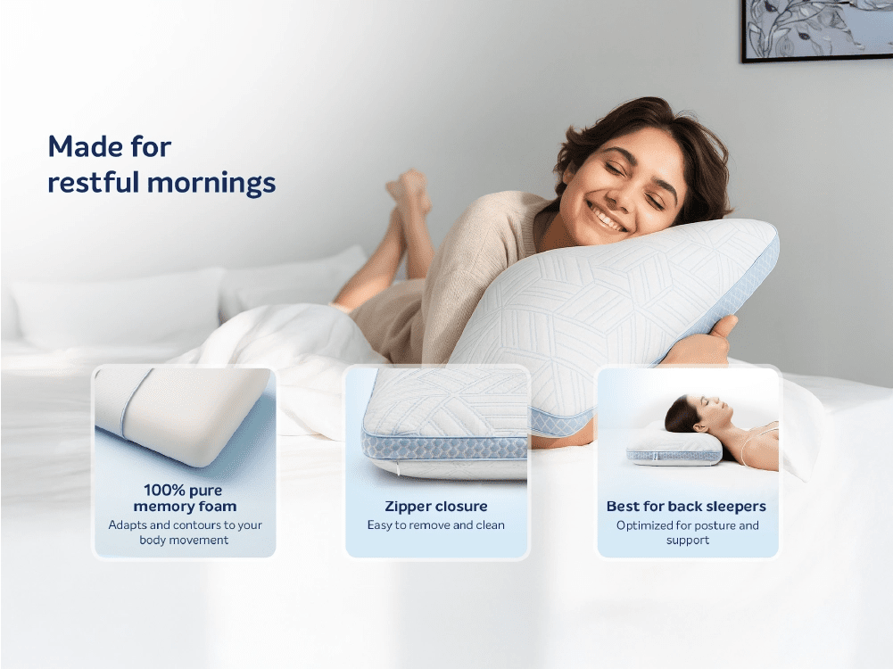 Impressfit Adaptive Memory Foam Pillow
