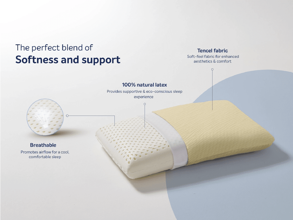 Restora Pro Latex Natural Latex Pillow
