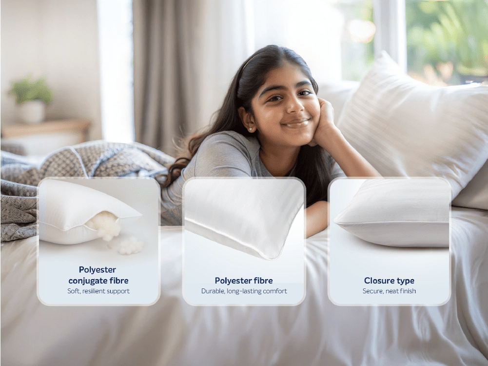Huggs Classic Fibre Pillow (U)