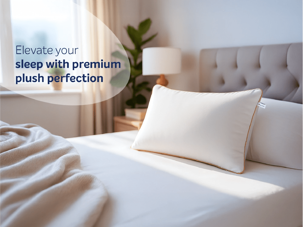 Huggs Premium Plush Fibre Pillow