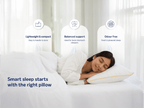 Huggs Premium Plush Fibre Pillow