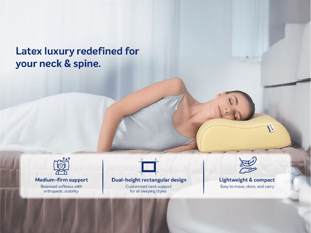 Restora Pro Latex Ortho Natural Latex Pillow
